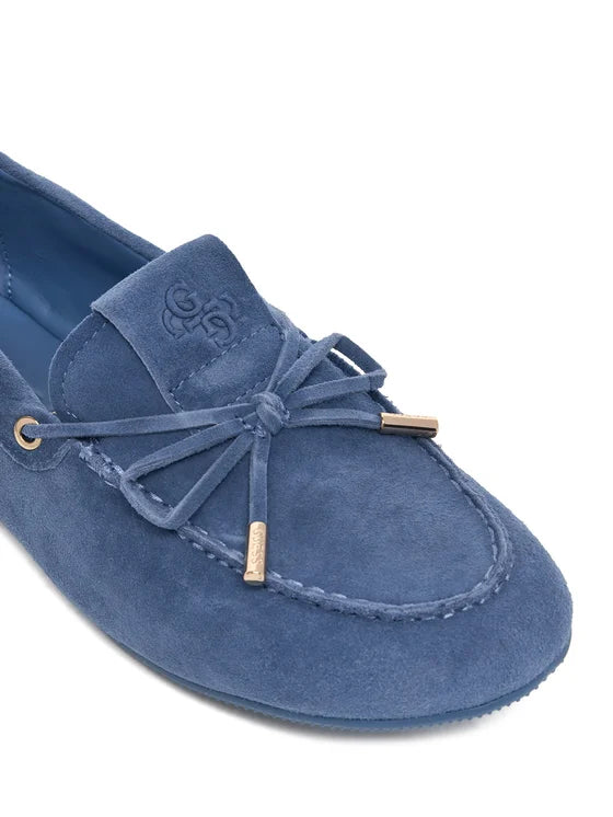 Guess Sue14 Aisha Blue Moccasin