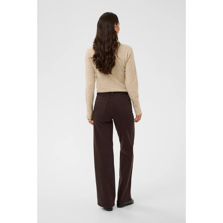 Kaffe Kabrook High Waist Jeans | Coffee Bean