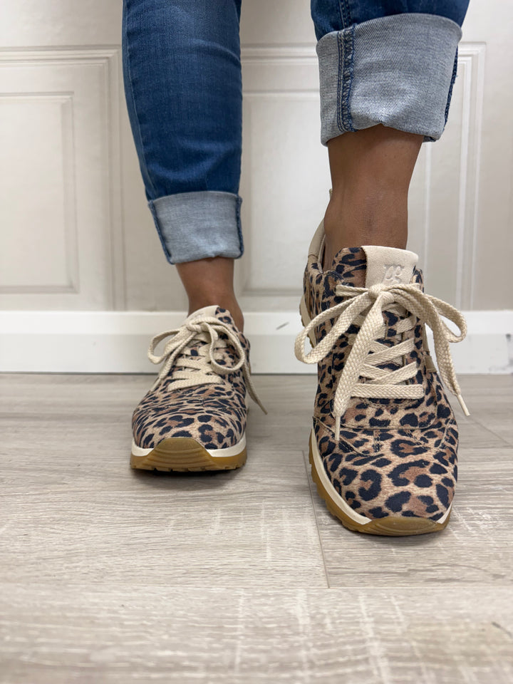 Paul Green Leopard Desert Shell Runner