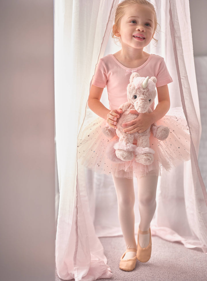 Charlie Bear Star Unicorn Ballet  Pink Soft Plush Toy Teddy Bear