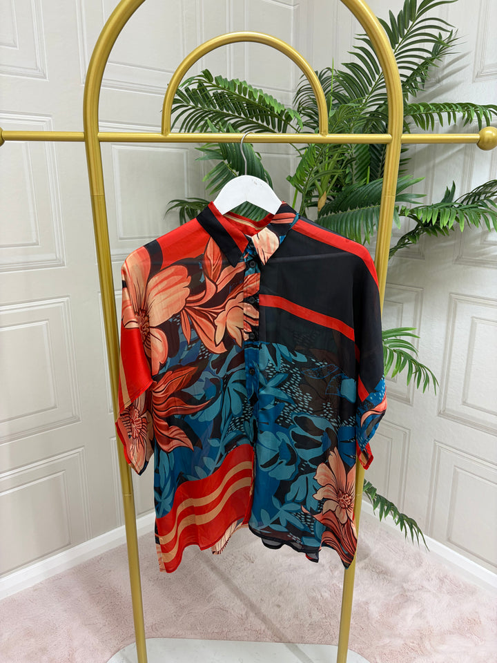 Anonyme Square Sky Shirt