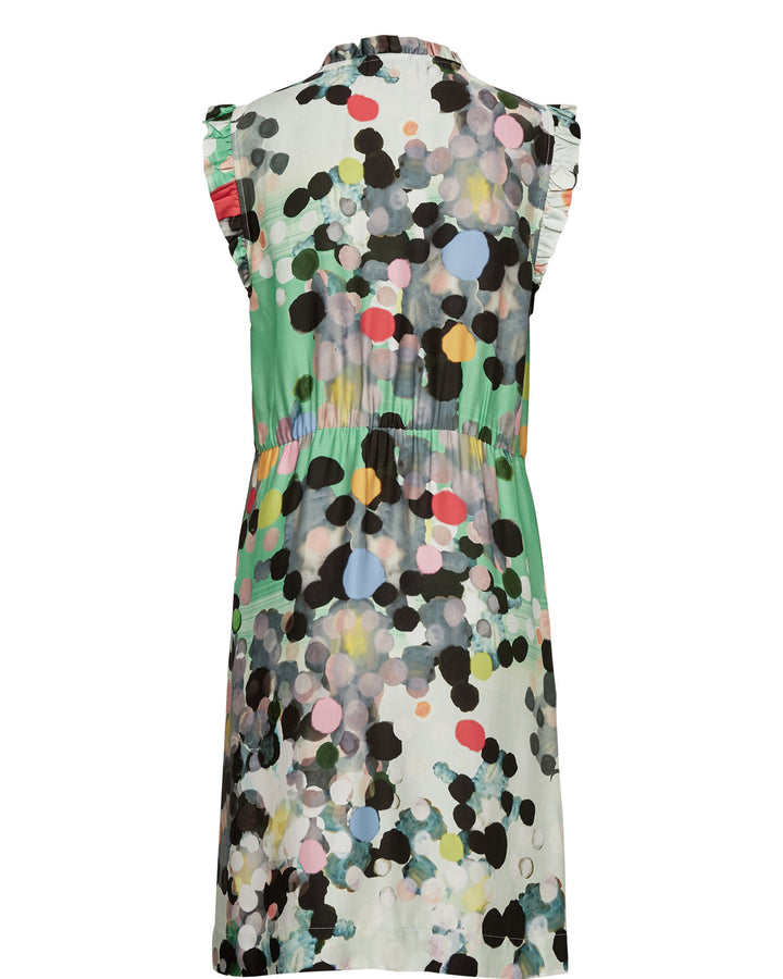Numph Nunori Absinthe Green Short Dress