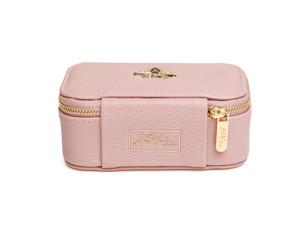 Alice Wheeler Mini Jewellery Box | Pink
