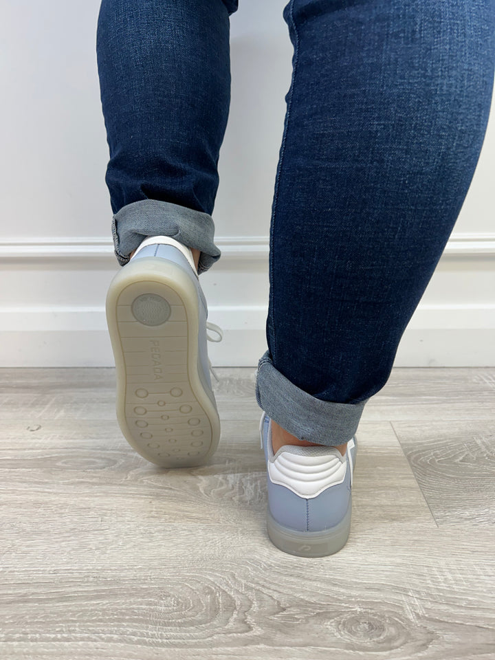 Pegada Napa Soft Blue Celestial - Branco Sneaker