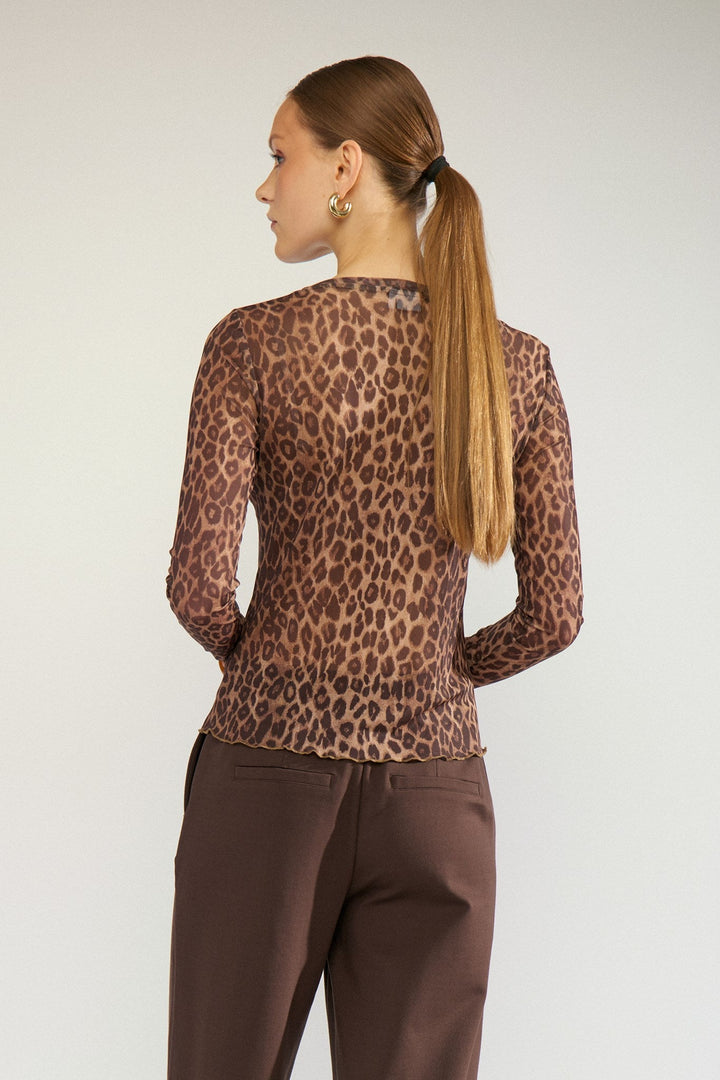 Numph Nulionis Blouse | Tigers Eye