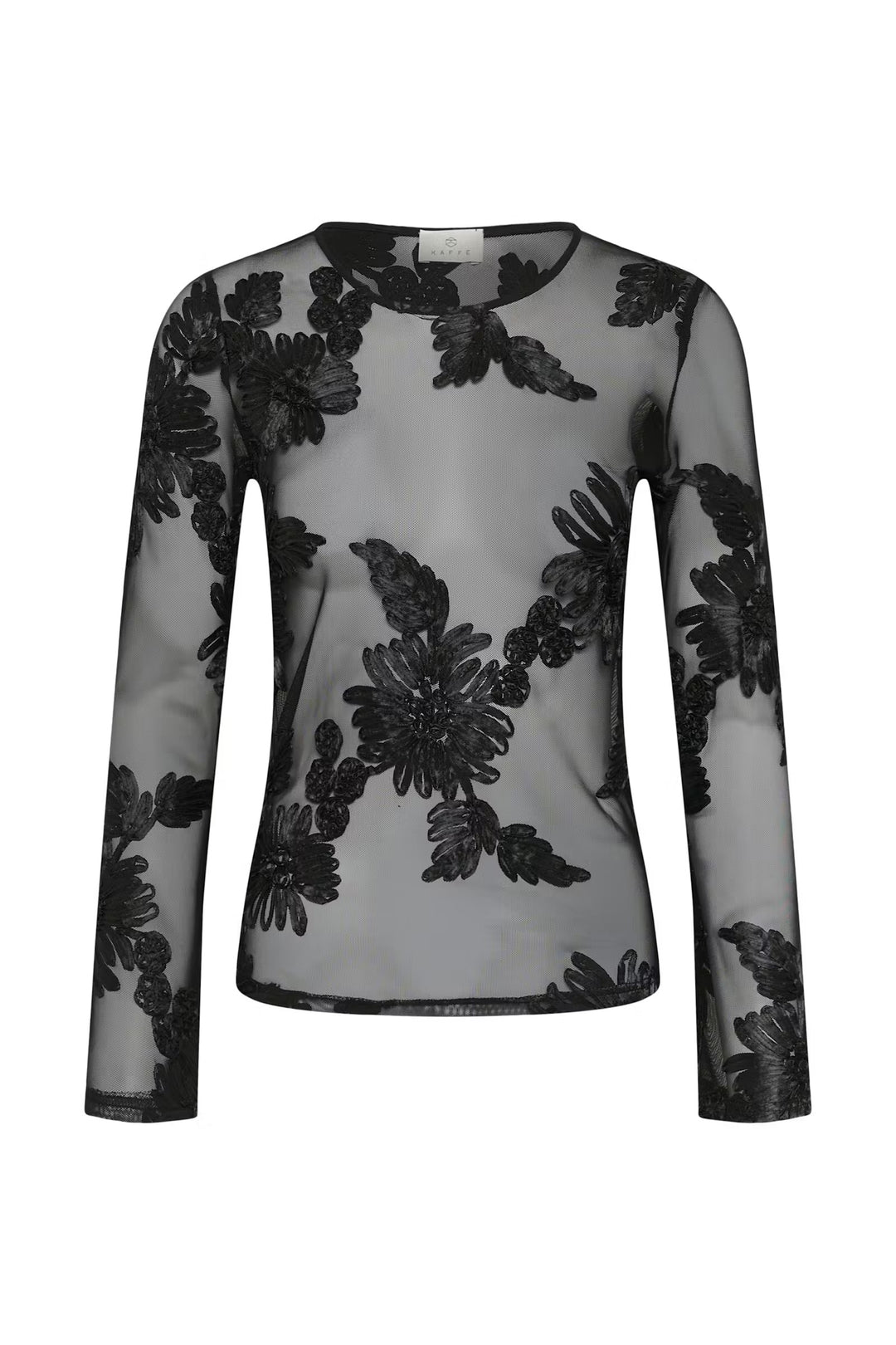 Kaffe Kajulianne Black Deep T-Shirt