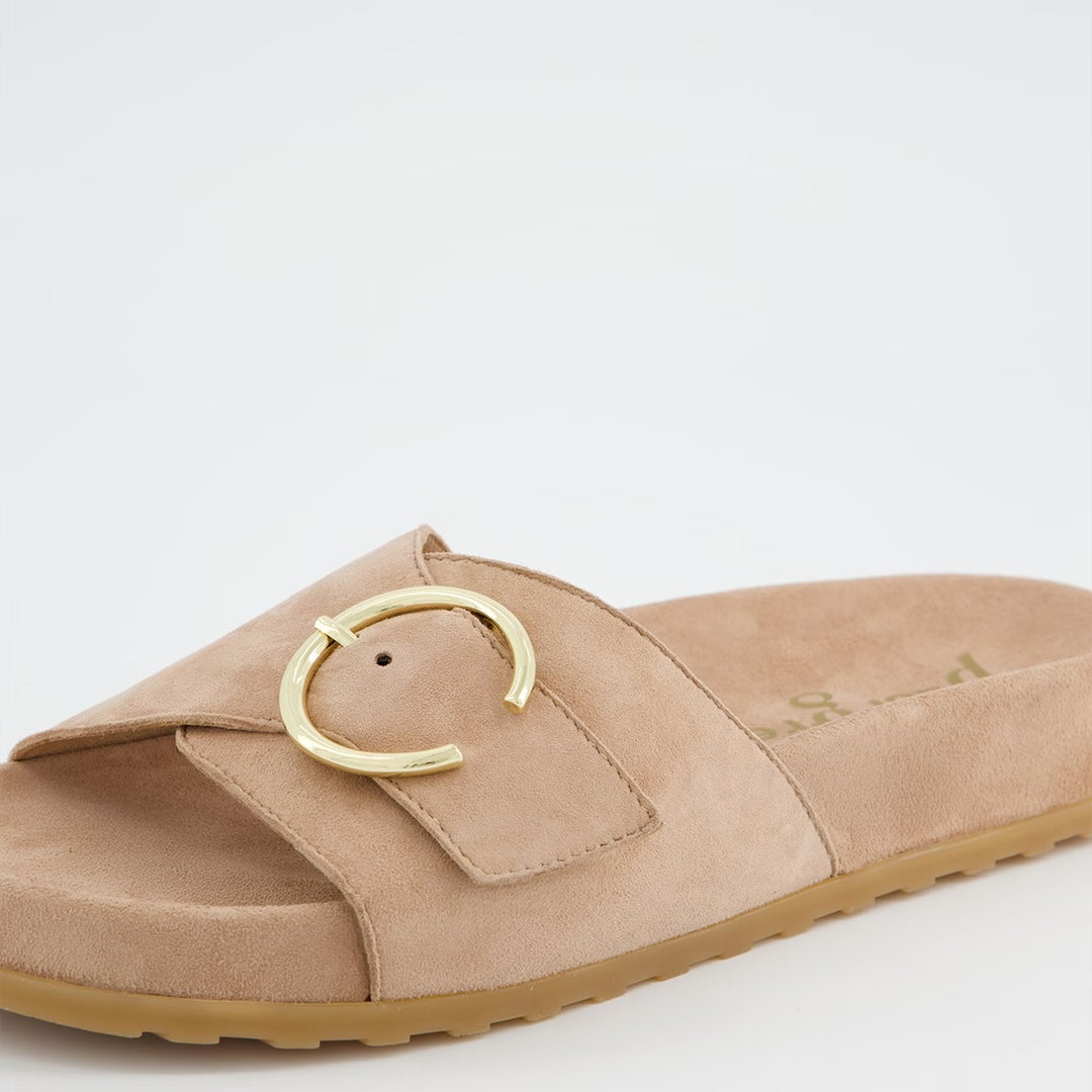 Paul Green Soft Velvet Rosewood Sandal