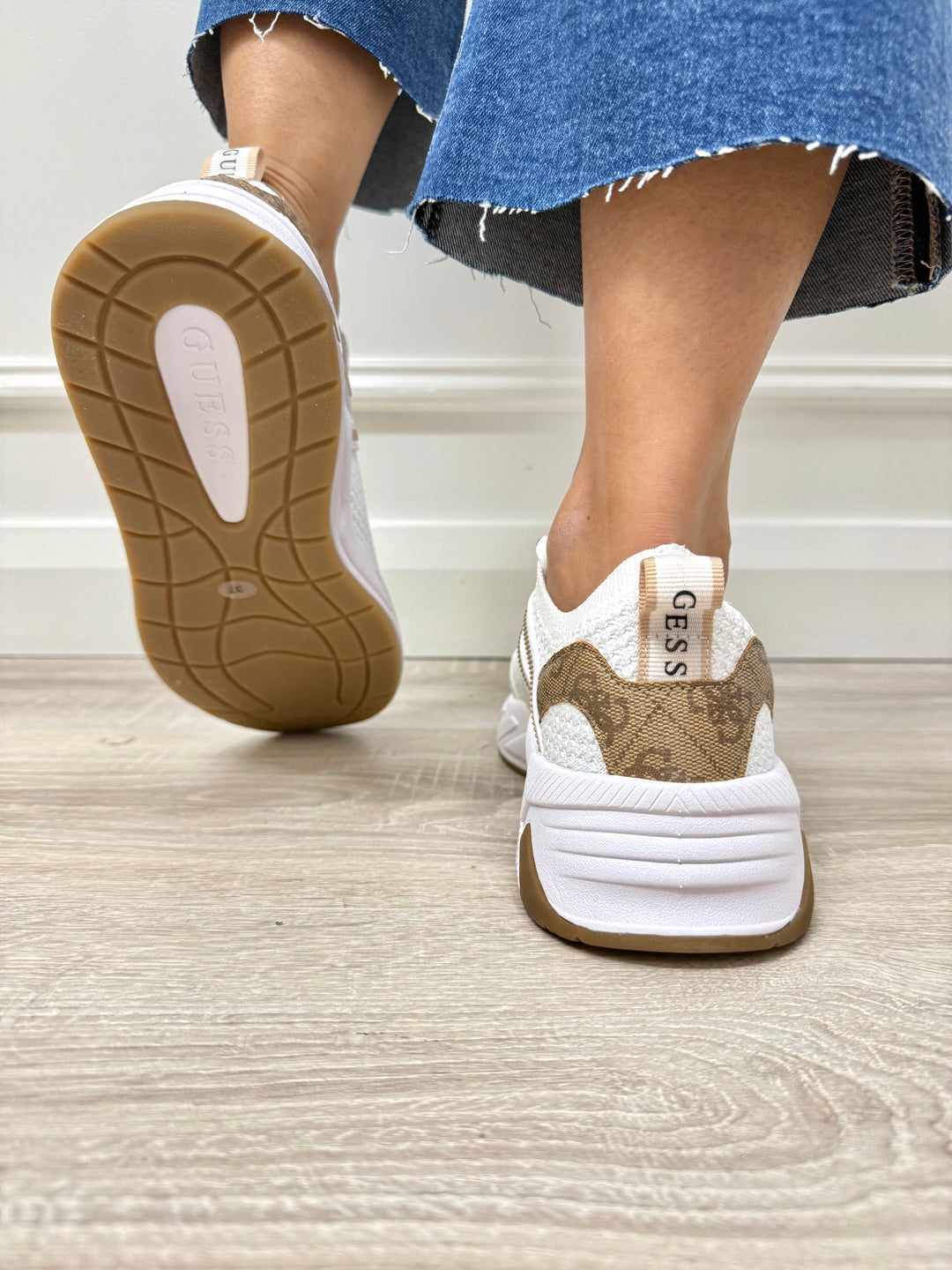 Guess Genga Flp White Sneaker