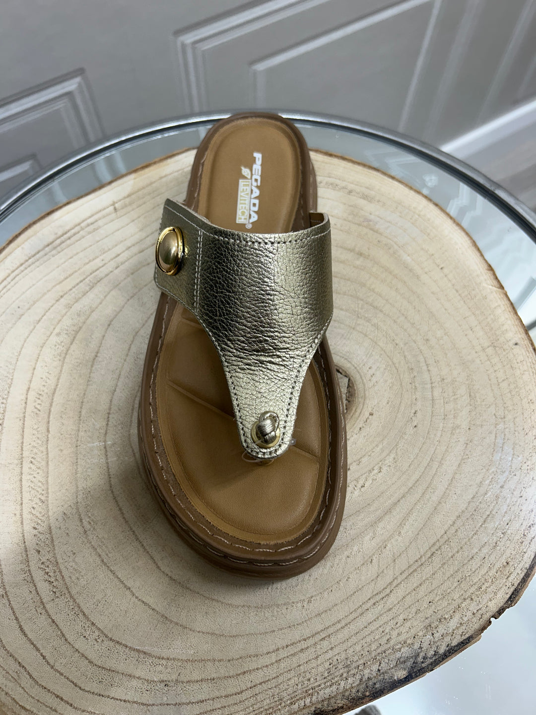 Pegada Burnished Oura Sandal | 234702-04