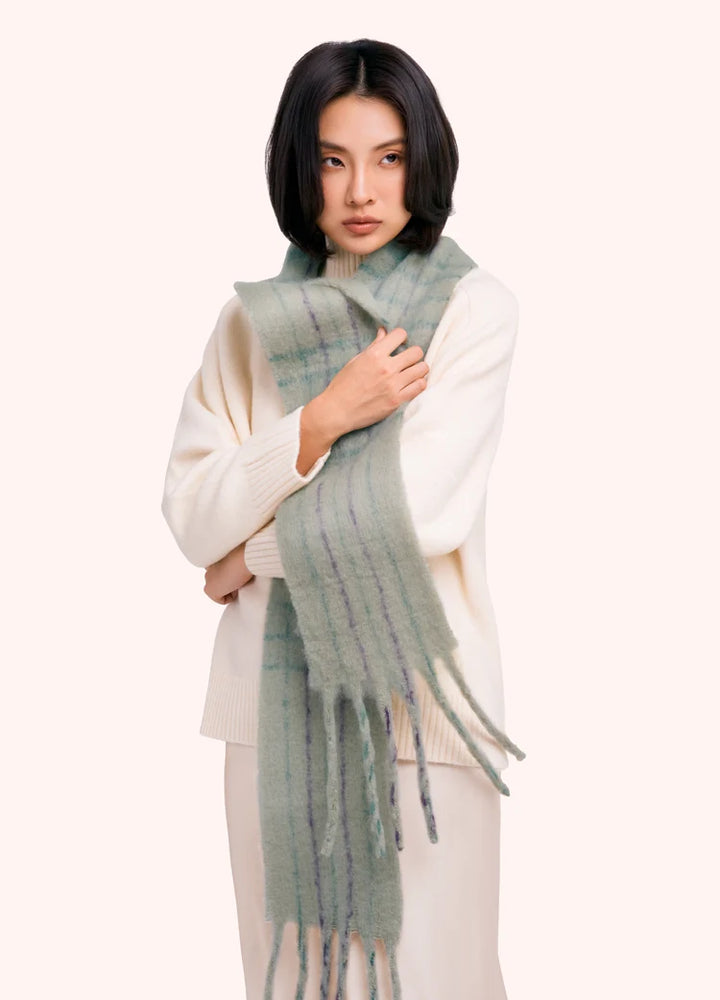 Powder Angelic Scarf | Soft Green