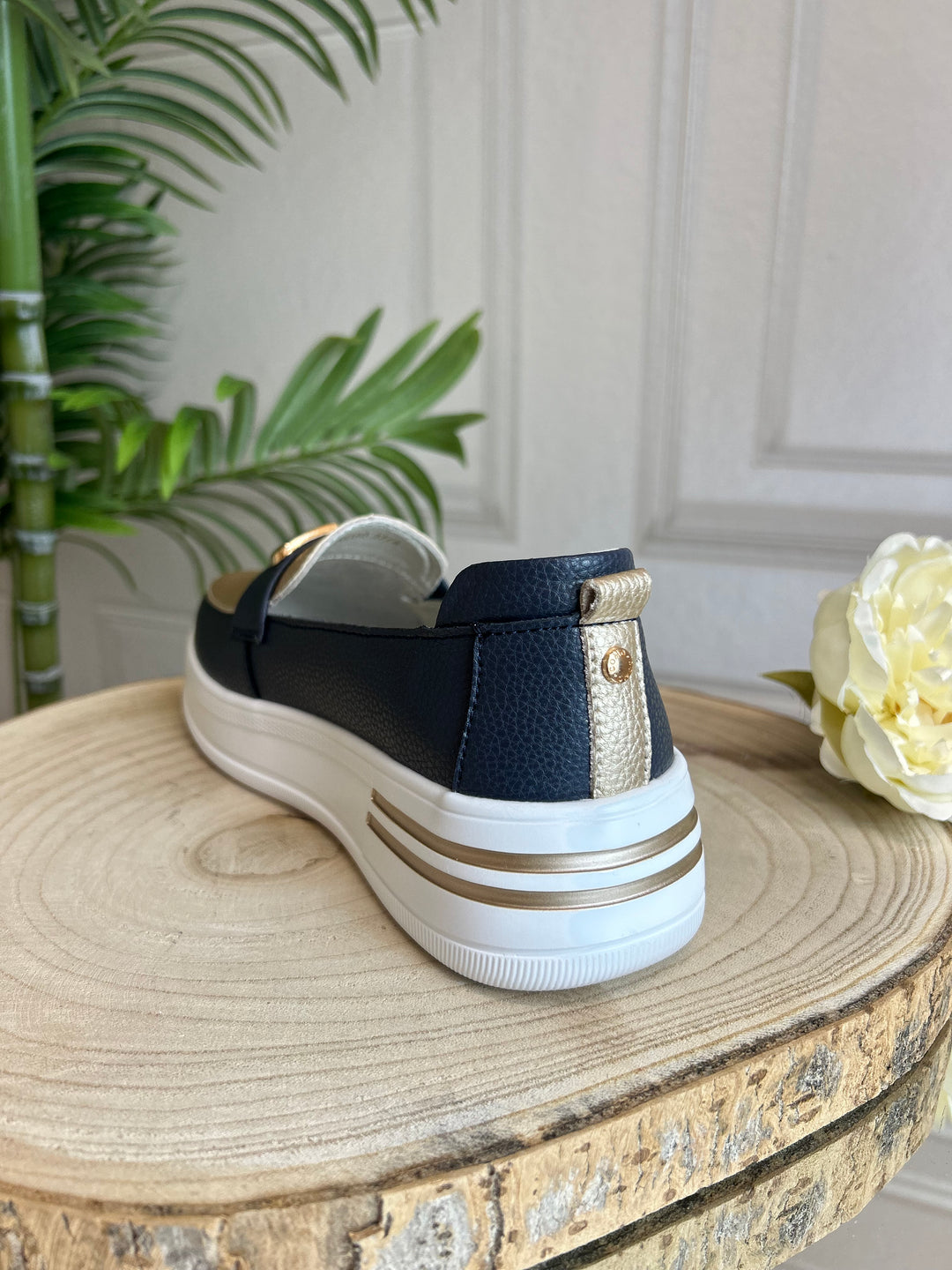 Patrizio Como Catanzaro Marino Oro Loafer