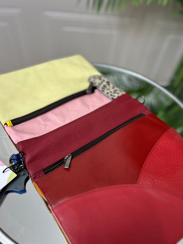 Soruka (81301) Multi Color Zip Multiway Shoulder Bag