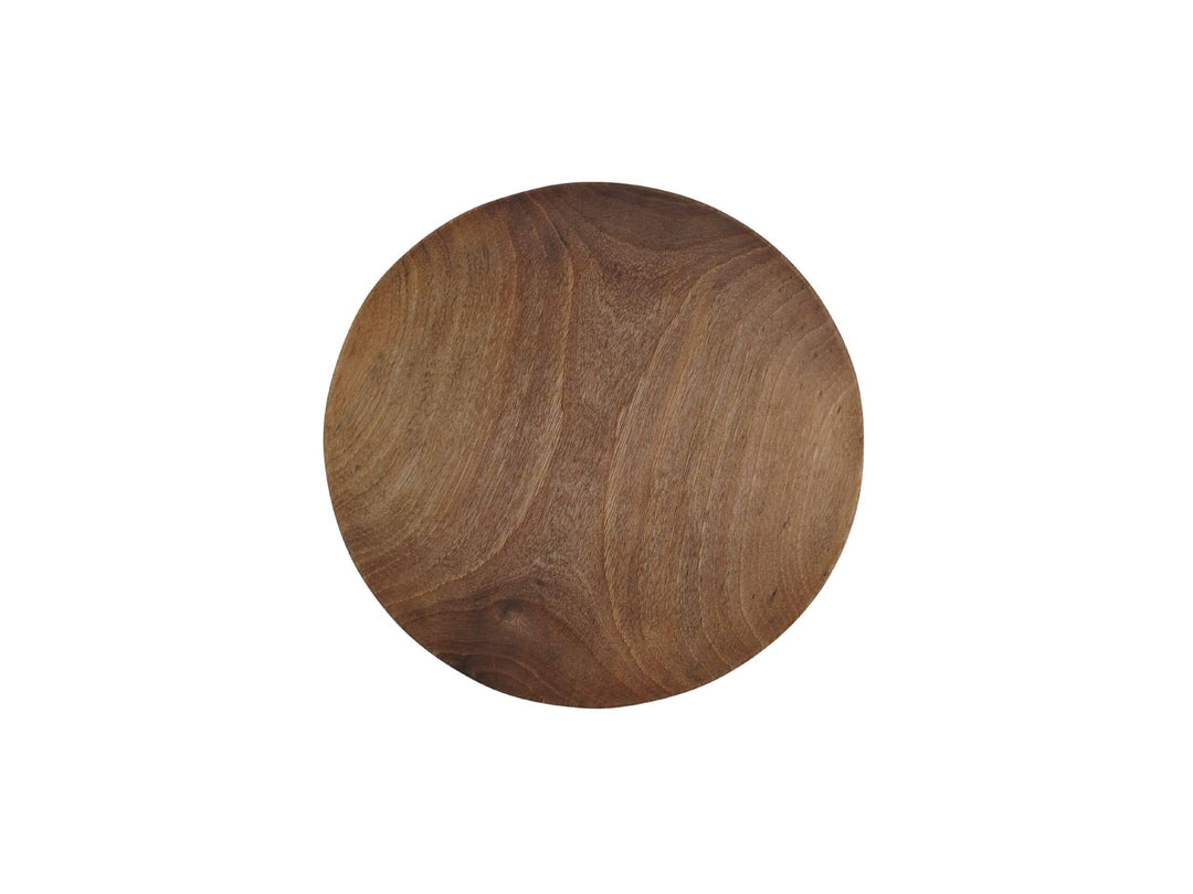 Walnut wood tray, wooden plate