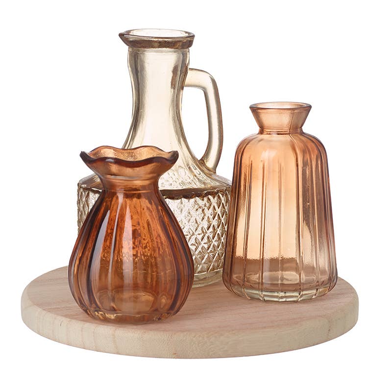 Autumn-GLASS JUGS DISPLAY