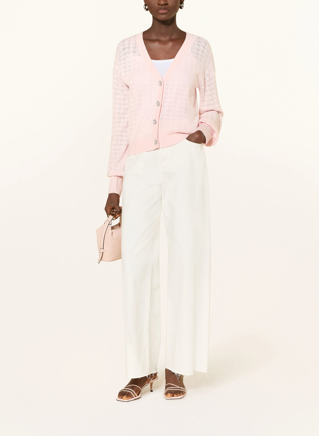 Guess Nina Pink Knitted Cardi
