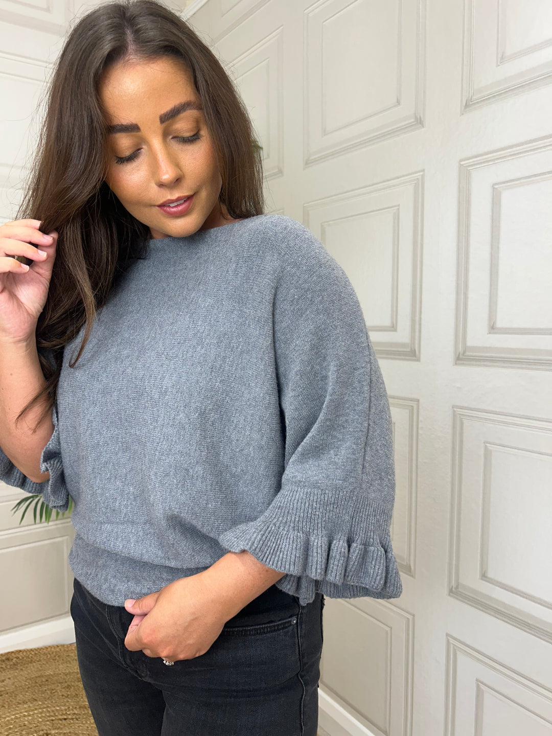 Costa Mani Jimmy Pullover Grey