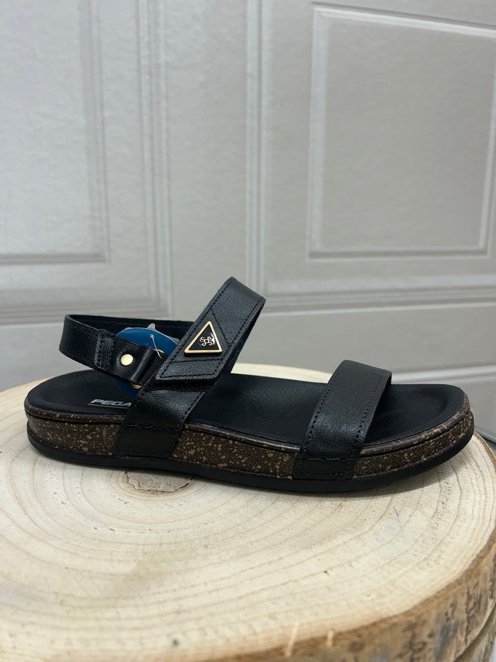 Pegada Napa Frontier Preto Sandal | 232402-04