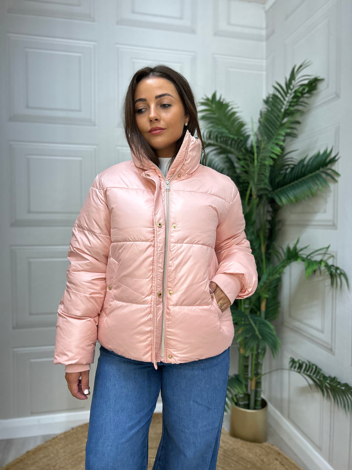HV Society Adan Light Pink Puffer Jacket