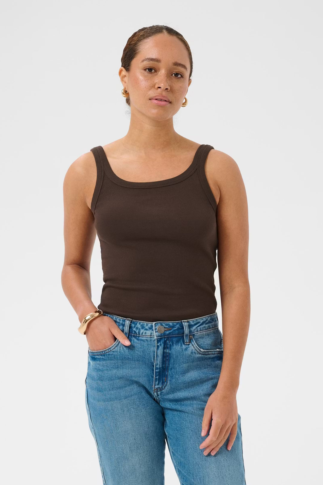 Kaffe Kacarna Tank Top | Coffee Bean