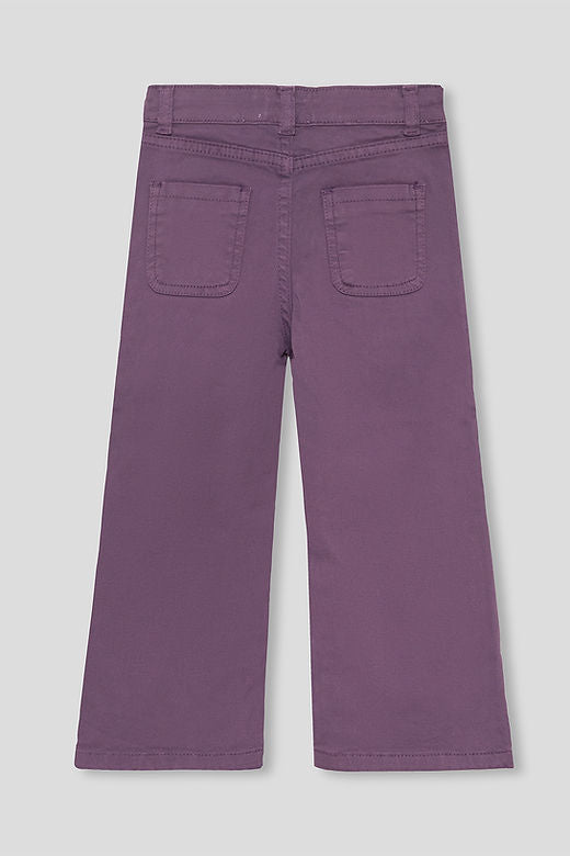 Street Monkey Girls Wide Leg Lilac Trouser