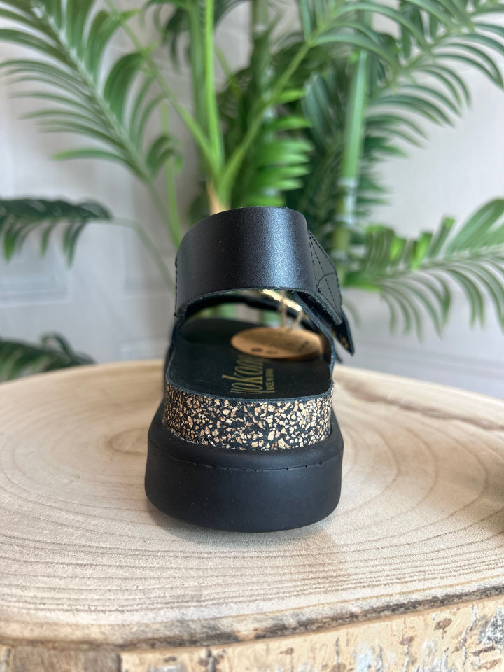 Yokono Tunez Black Sandal | 261