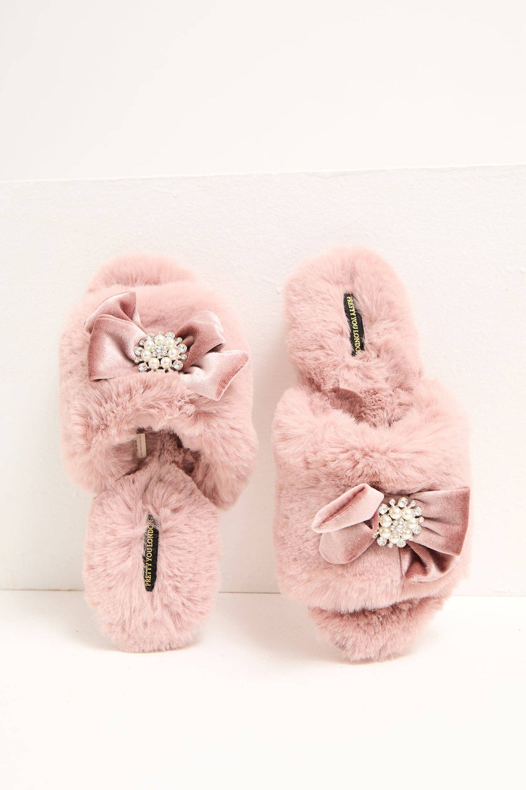 Anya Slippers in Pink: Pink / M = UK 4.5-5.5 / EU 38-39 / US 6.5-7.5