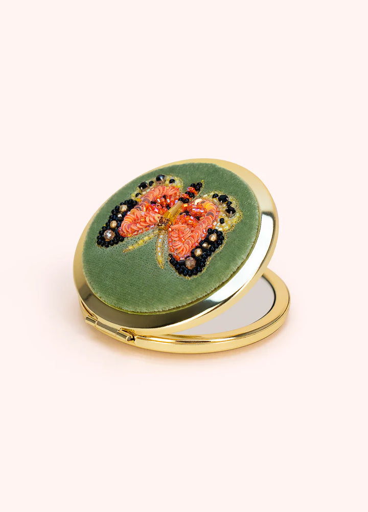 Powder Bonny Butterfly Compact Mirror