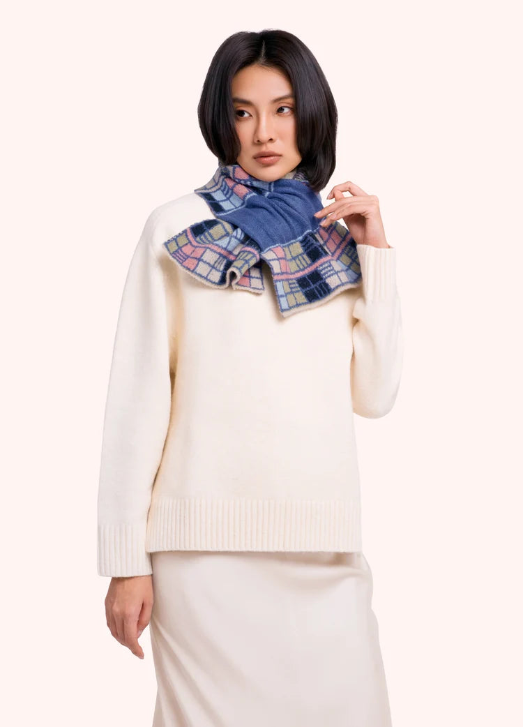 Powder Dani Scarf | Denim Mix