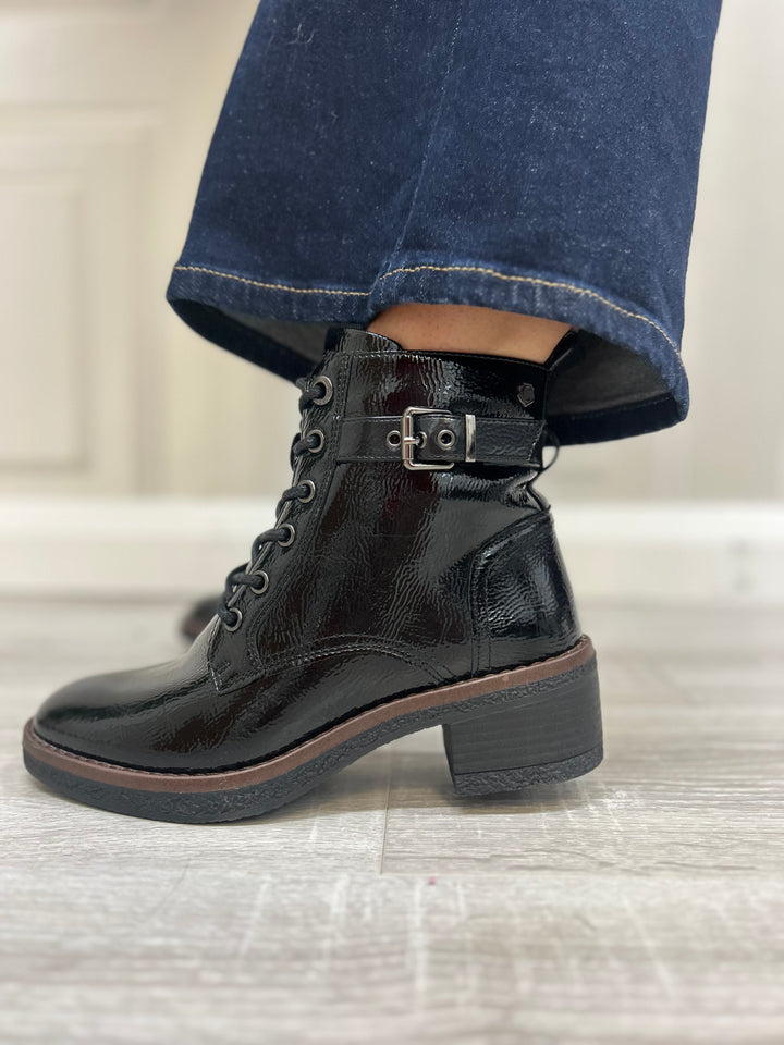 Carmela BN.CH Black Patent Boot (162577)