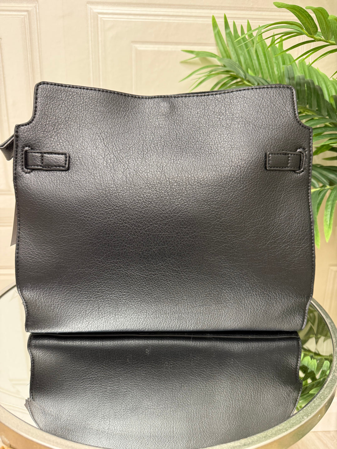 Carmela Black Suede Bag 186168