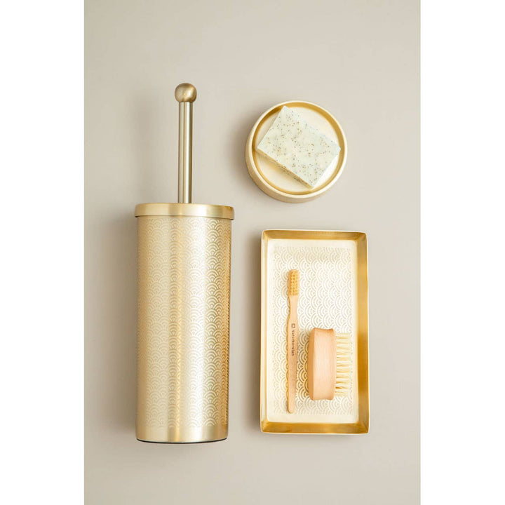 Allegra Gold Finish Tray