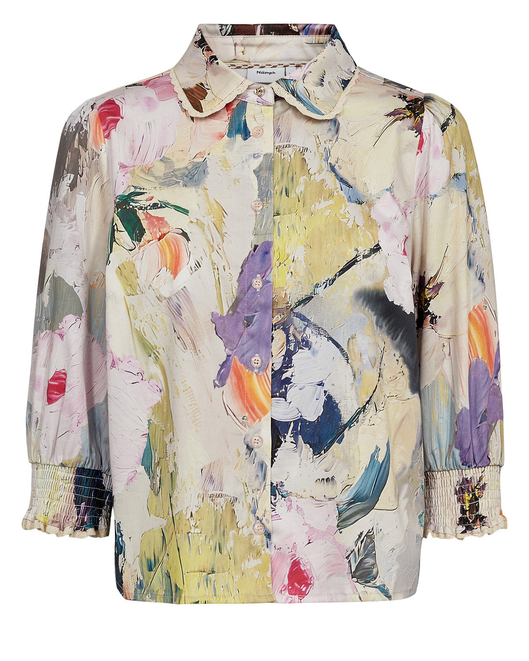Numph Nuannali Shirt | Forest Green