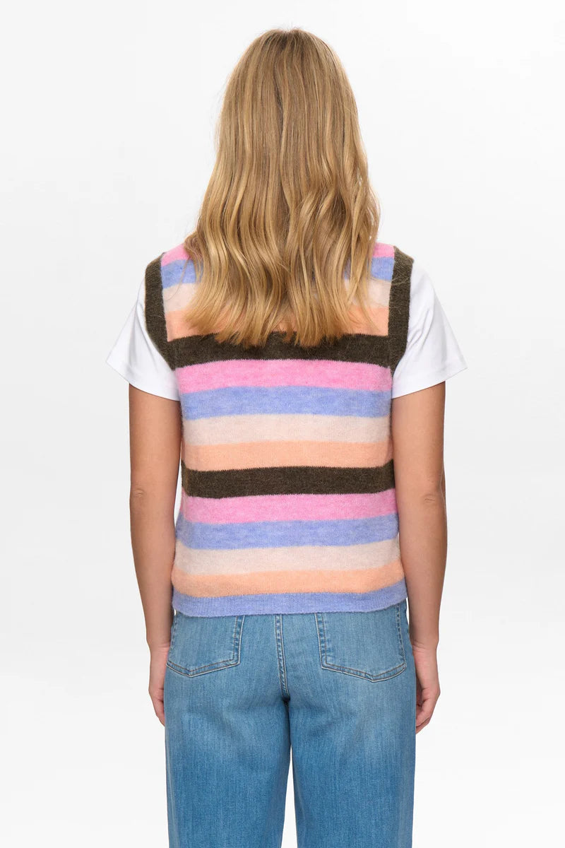 Numph Nuriette Sea Turtle Stripy Vest