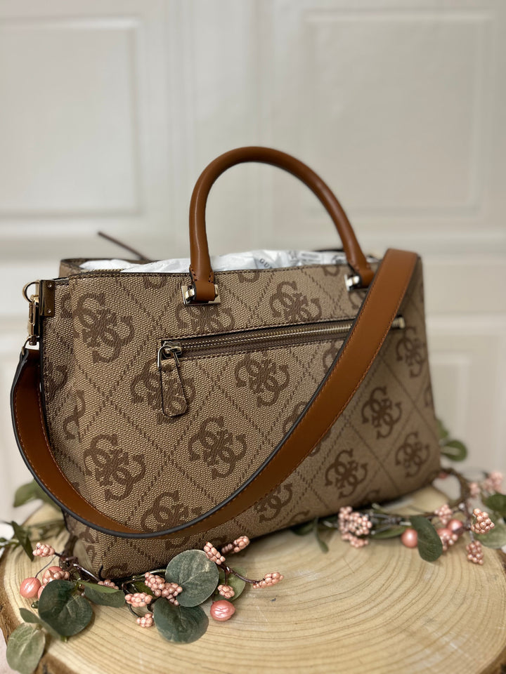 Guess Erenia Latte Logo Bag