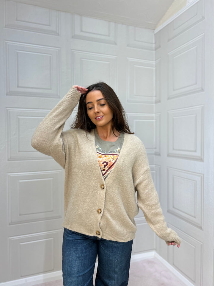 Costa Mani John Cardigan Sand