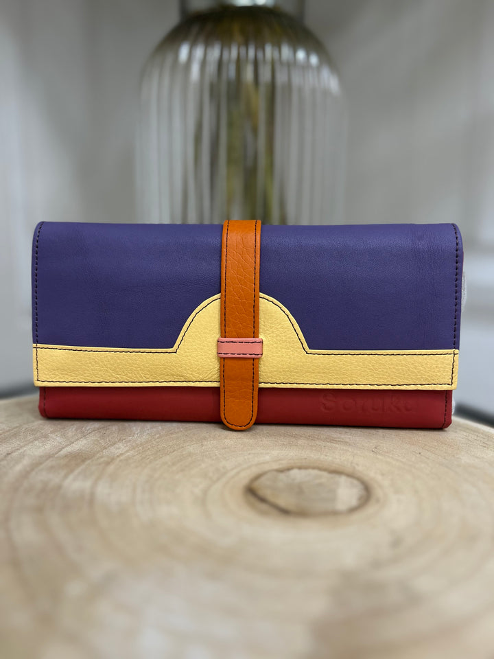 Soruka Half Moon Plain Wallet | 687464
