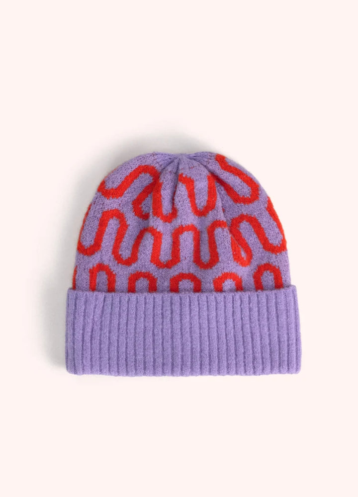 Powder Luna Beanie | Lilac