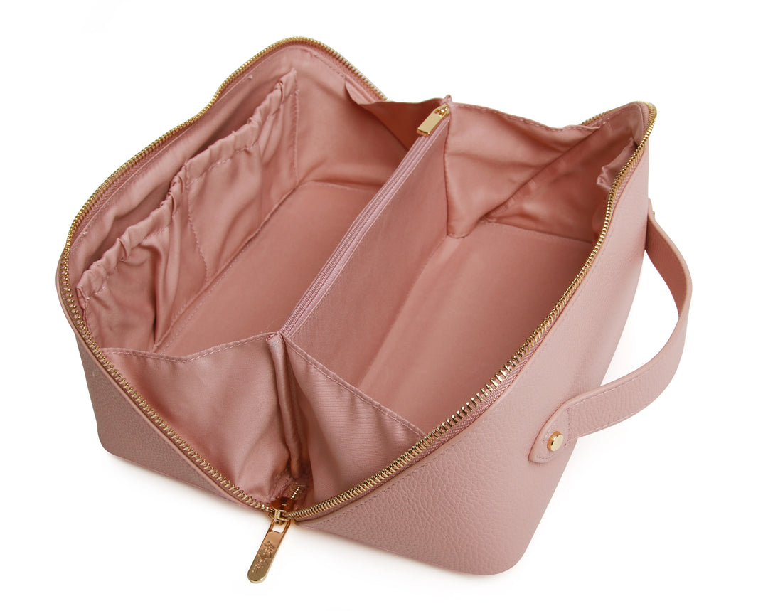 Alice Wheeler Train Case | Pink