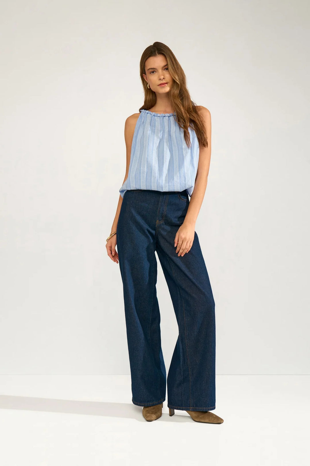 Numph Nucerena Placid Blue Top