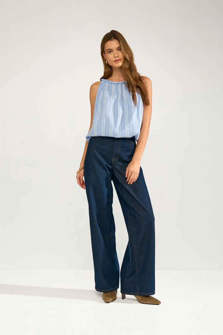 Numph Nucerena Placid Blue Top