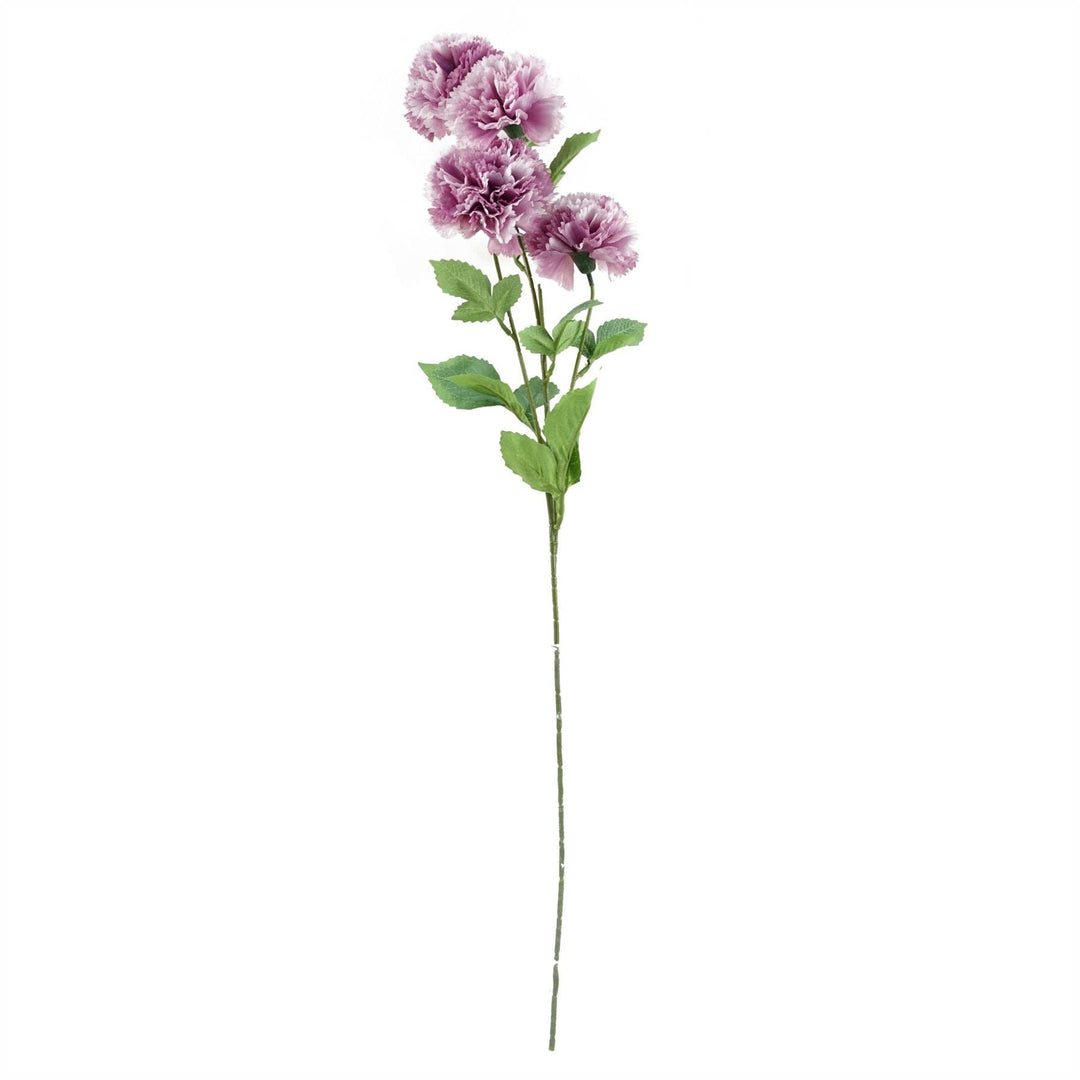Artificial Flowers Pink Carnation Stem