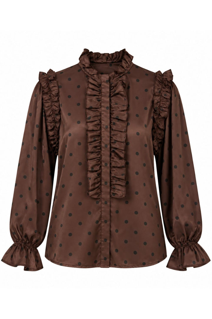 Costa Mani Choco Dots Shirt