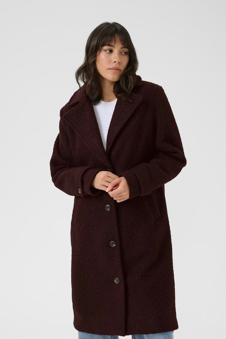 Kaffe KAanne Coat Fudge