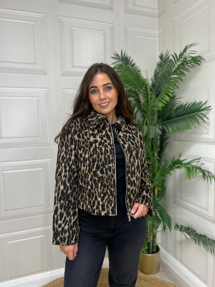 Tiffosi Rizz Leopard Jacket