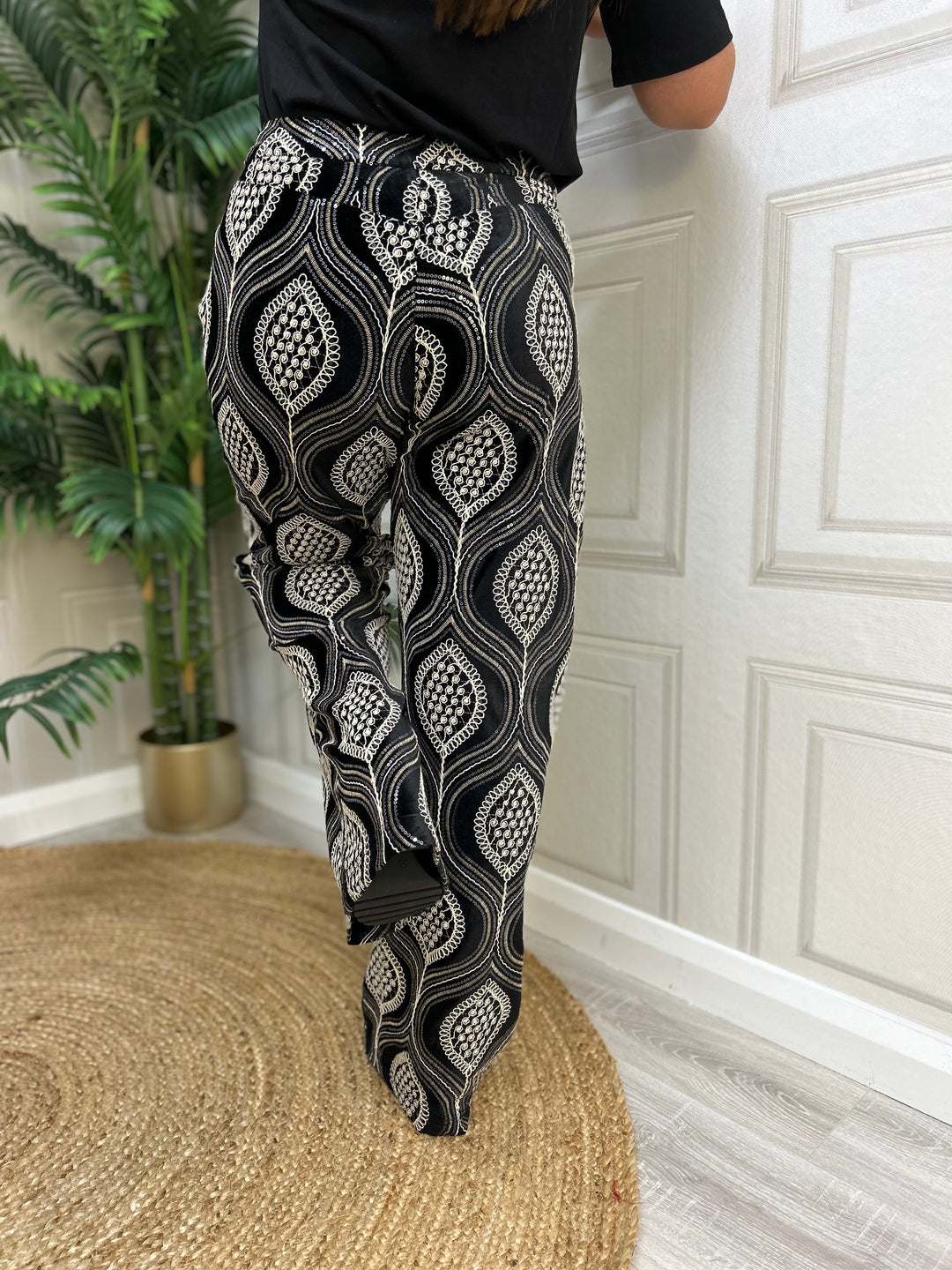 Traffic People Lulu Black Trouser