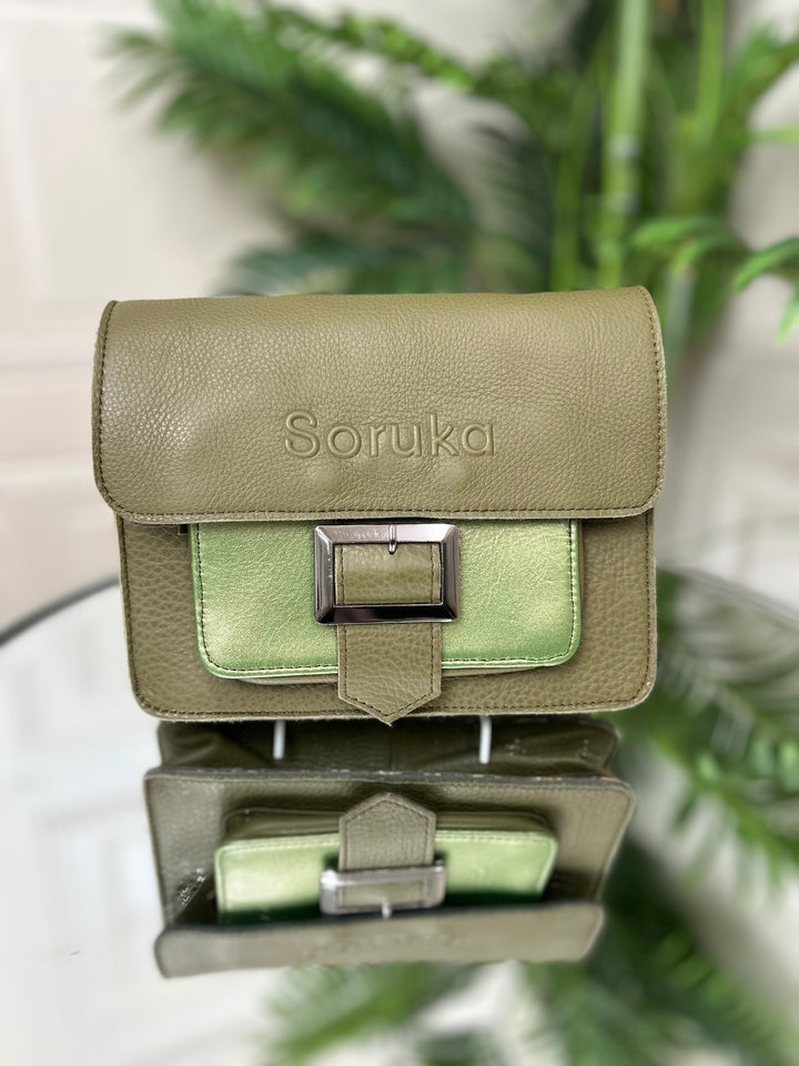 Soruka (81093) Buckle Satchel Handbag