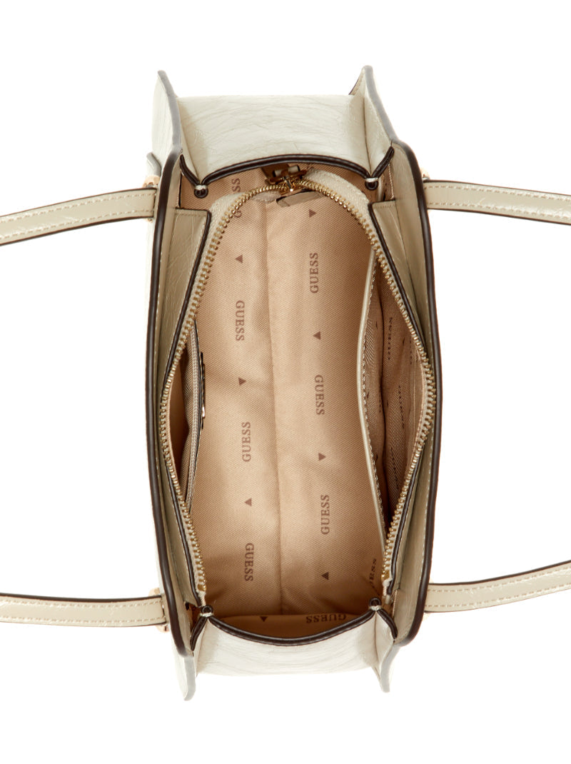 Guess Xena Satchel Shoulder Bag | Light Taupe