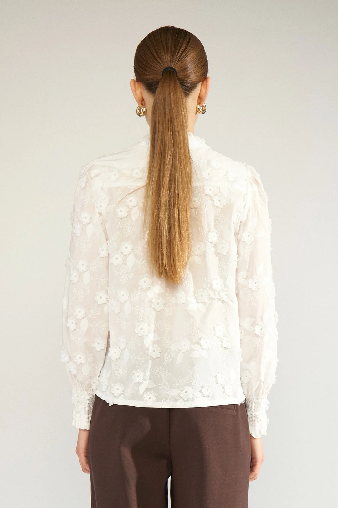 Numph Nulenea Shirt | Bright White