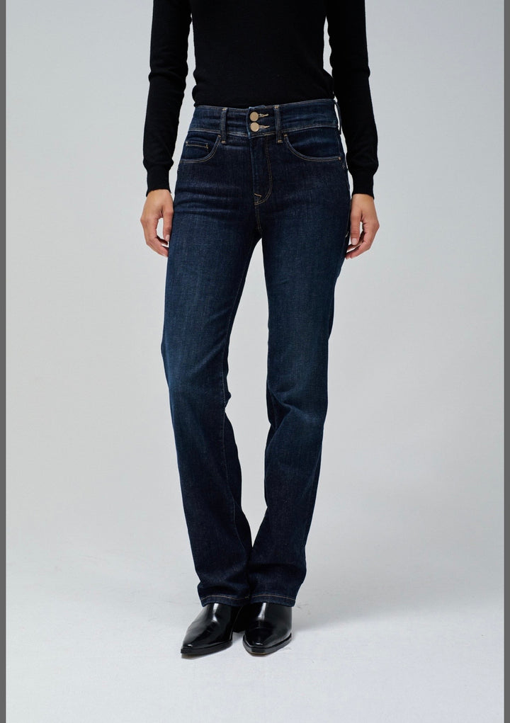 Salsa Secret Straight Dark Denim Jeans | 21009723853