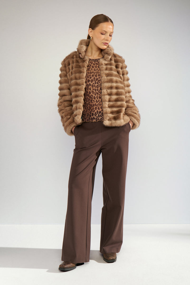 Numph Nuvita Jacket Silver Mink